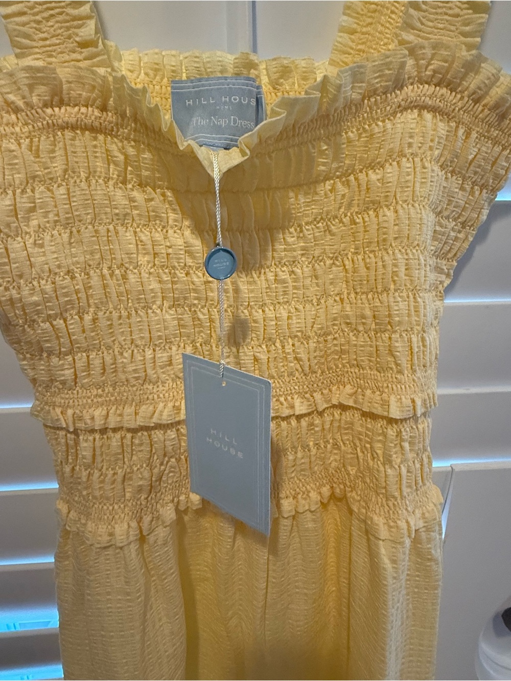 Hill House The Azalea Maxi Nap Dress in Pale Yellow - Picture 13 of 16
